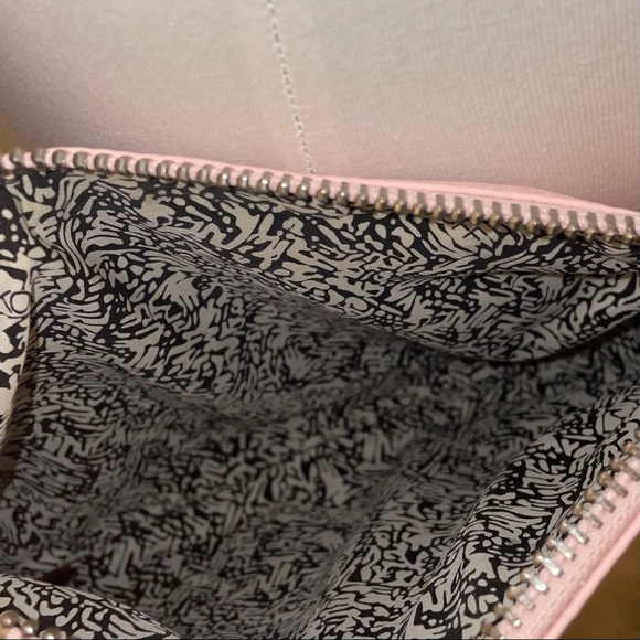 NWOT Rebecca Minkoff Mini 3 Zip Convertible Leather Cross Body Petal Pink/SLVR🎀 - Picture 10 of 11